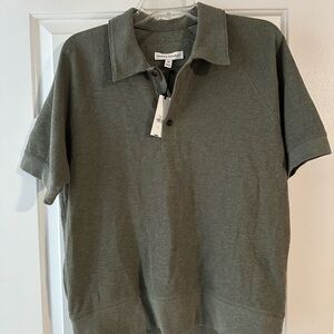Banana Republic Men's Olive Polo Shirt